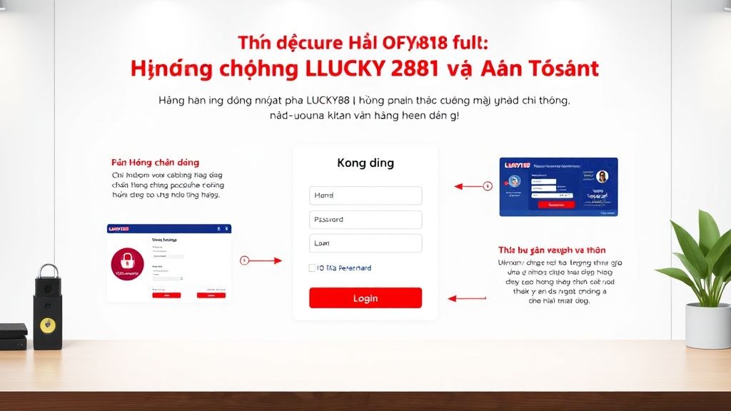 Hướng Dẫn Chi Tiết - An Toàn Khi Đăng Nhập Lucky88 Để Không Mất Tiền Và Dữ Liệu