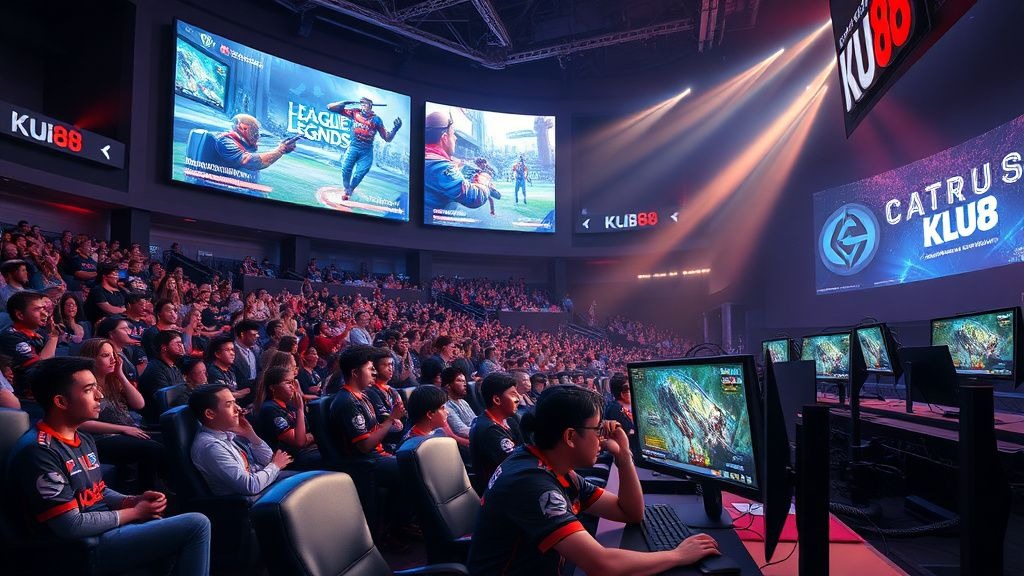 Khám Phá Thế Giới E-sports Ku88 - Nền Tảng Cá Cược Đỉnh Cao Dành Cho Game Thủ Việt